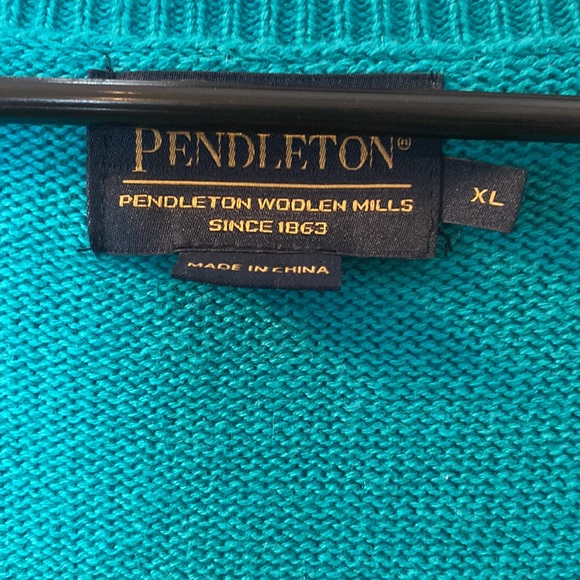 Pendleton vest cardigan sweater size XL - Picture 3 of 5